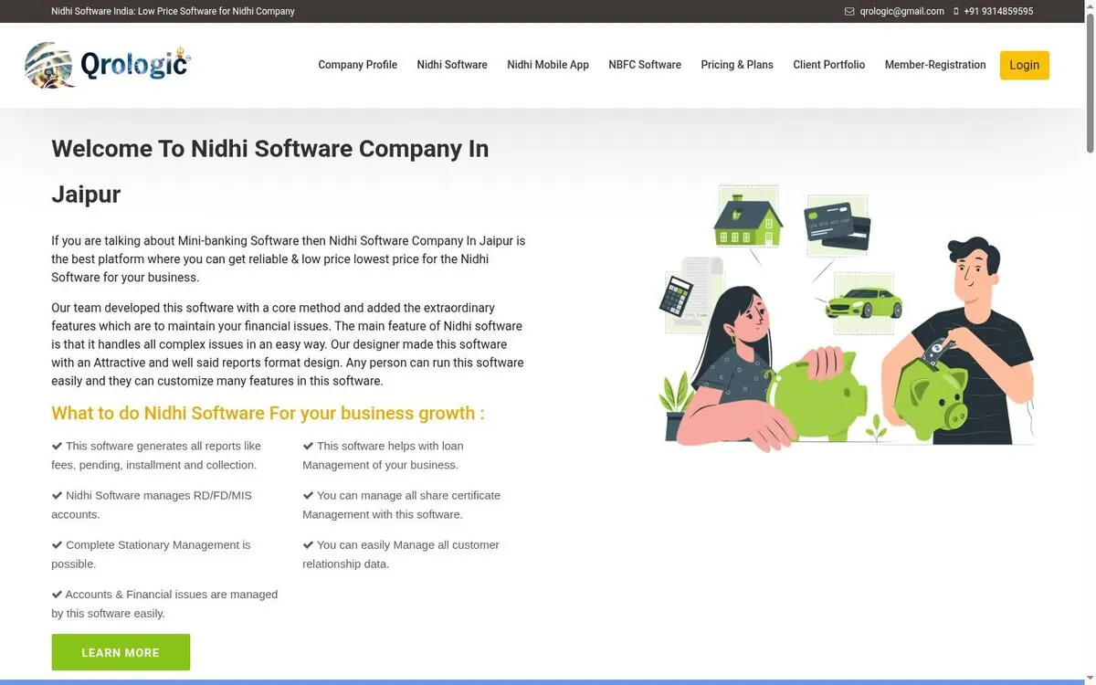 Nidhi Software – Nidhi Company & Mini-Banking Software